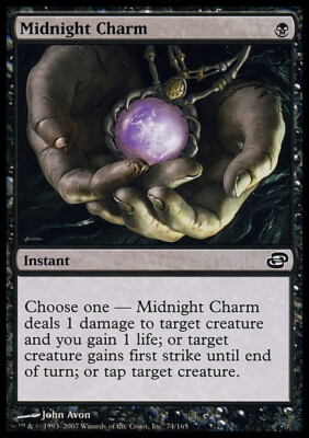 Magic the Gathering MTG Midnight Charm (74) Planar Chaos   LP