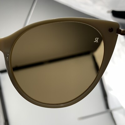 RAEN Birch Sunglasses Cat Eye Bone White Rose Mirror Shades + Case + Cloth New RAEN Birch Sunglasses Cat Eye Bone White Rose Mirror Shades  main image 4