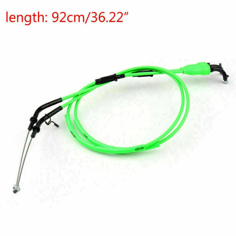 Motorcycle Throttle Cable Wire Fit Kawasaki Ninja ZX-10R ZX1000D 2006-2007 G AV Foto 2 de 4