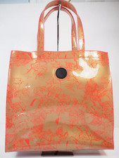 Diesel Tote Bag Bronze Gold & Red Rigid Shoulder Bag New without Tags