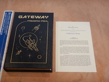 GATEWAY BY FREDERIK POHL, EASTON PRESS 1986, SIGNED BY AUTHOR