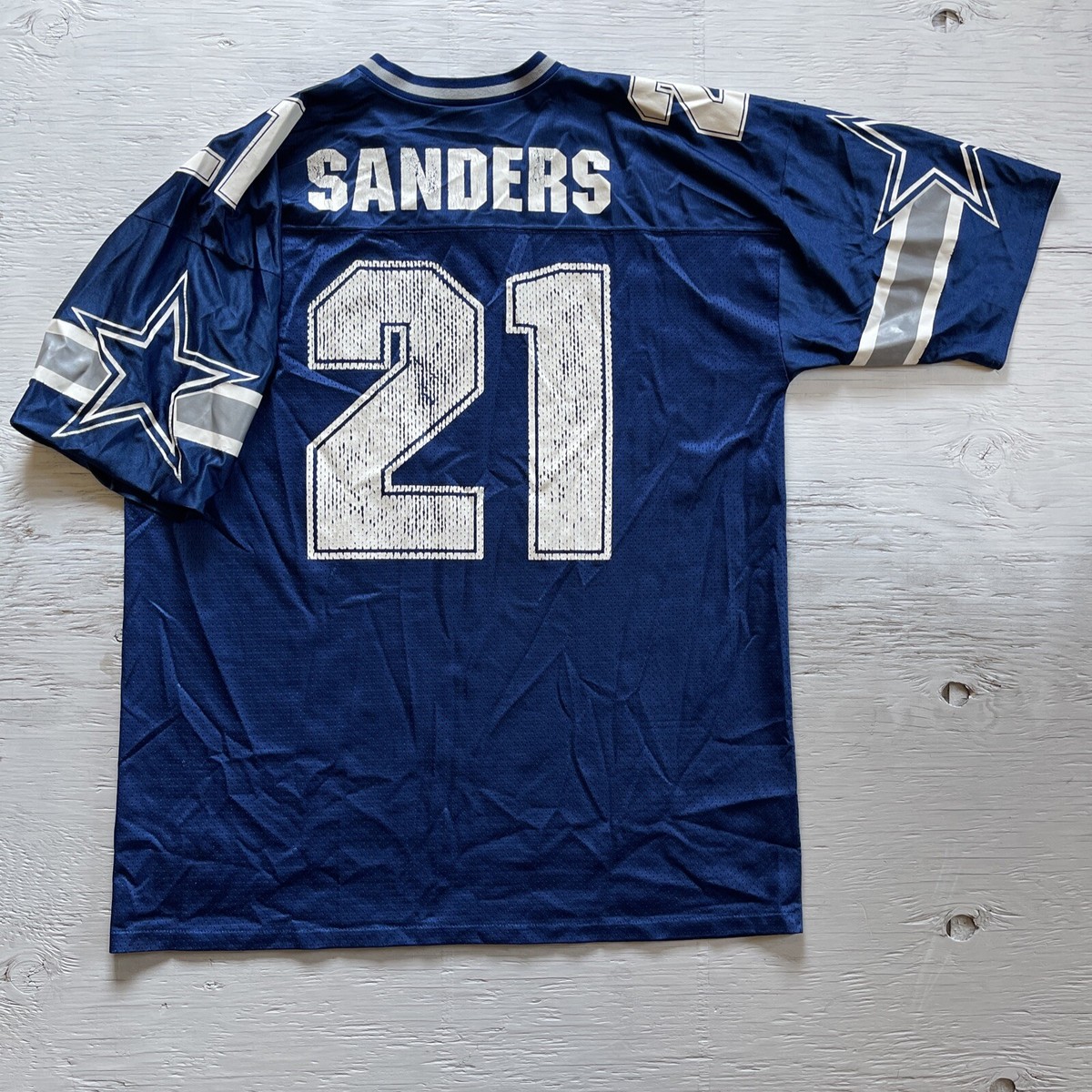 NFL Dion Sanders サイン入りユニフォーム Deion Sanders Navy Dallas Cowboys Autographed Mitchell