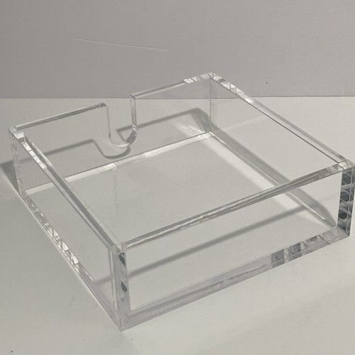 Acrylic Luncheon Napkin Holder,Decorative Napkin Tray for Dining Table and Ki... - Picture 4 of 4