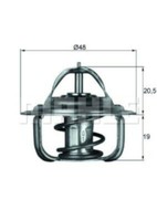 Mahle Thermostat FüR Opel Ascona B C,Astra F G,Combo,Corsa A B,Kadett C D E