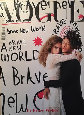 VOGUE Italia Estella Boersma Jaden Smith Bruce Weber Kate Moss Grace Hartzel NEW