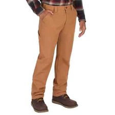 Coleman Men's Fleece Lined Pant Size 34 x 30 Toffee NO TAGS