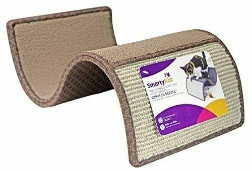 SmartyKat Scratch Scroll Cat Scratcher Carpet Sisal Furniture