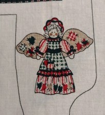 Country Angel Cut and Sew Doll Fabric Panel Uncut
