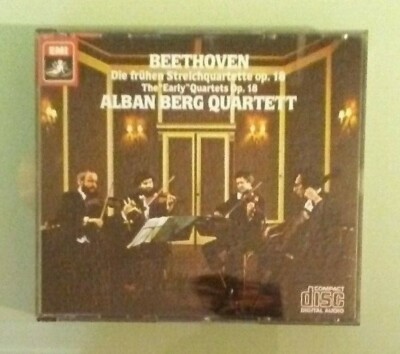 alban berg quartet BEETHOVEN DIE FRUHEN STREICHQUARTETTE op 18 early quartets CD