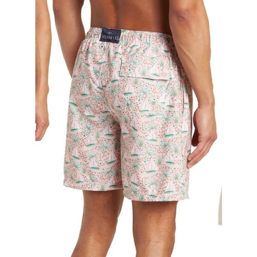 TailorByrd Boats Print Swim Trunks - Picture 2 of 9