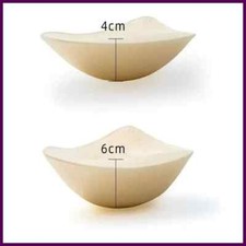 2PCS Thick Latex Bra Pads Push Up Breast Enhancer Removeable Bra Padding Inserts