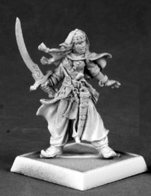 Reaper Pathfinder Miniatures 60052 ALMAH, MERCHANT PRINCESS HUMAN ROGUE