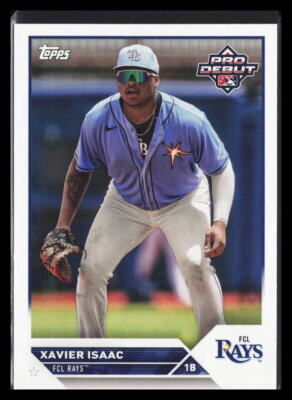 ゼイビア・アイザック 2023 Topps Pro Debut Xavier Isaac #PDC-90 | eBay