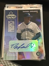  2003 Donruss Champions Autographs #240 Rafael Soriano/500 mariners!