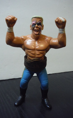 1990 GALOOB WCW SERIES 1 STING FIGURE WITH CHAMPIO...