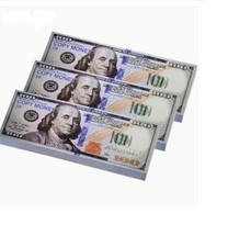 Learning Advantage 100 Bills 25PC Great child teaching tool See desc for size 