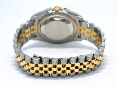 Rolex Datejust 116233 2Tone 18K Yellow Gold /SS 1.30CT