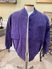 Learsi Genuine Royal Leather Button Down Jacket True Vintage Winter Outerwear L