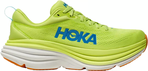 Hoka One One Bondi 8 Lettuce/Solar Flare (1123202-LCS) Men's Size 12.5 New
