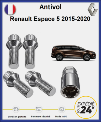 FYONMDC 20 Pièces Cache Ecrou,pour Renault Rafale 2024 Cache-éCrous