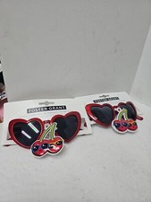 Foster Grant Kidz Max Block Heart Shaped Kids Sunglasses X 2
