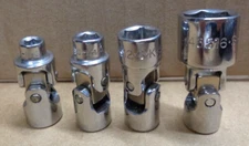 Lot/4 S-K USA ~ 1/4" Dr 43506 3/16 43508 1/4 43512 3/8 43516 1/2 Swivel Sockets