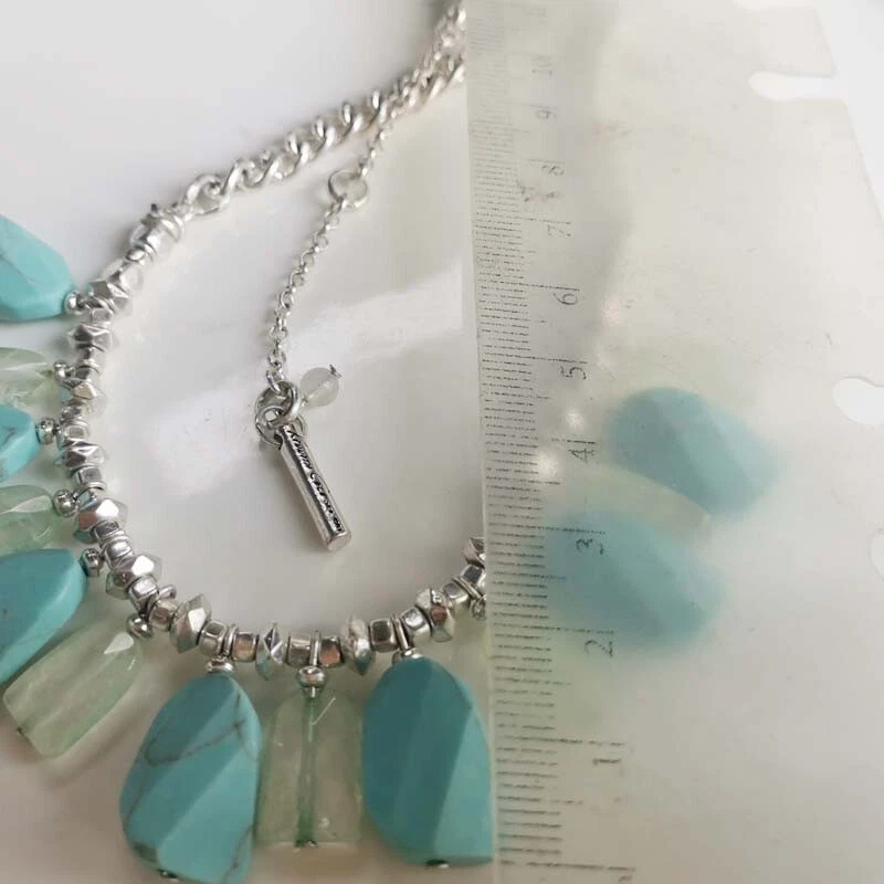 Collar con cuello babero de perlas sintéticas Kenneth Cole de 16" regalo vintage para mujer fiesta joyería Foto 3 de 3