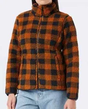 Amazon Essentials Women's Polar Fleece Lined Sherpa Full-Zip Jacket Size M