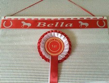 PERSONALISED ROSETTE HOLDER Display Your Rosettes UK . Rosette Display. Rosettes