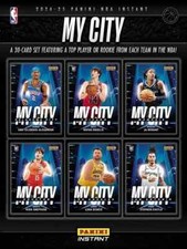 30-Card 2024-25 NBA PANINI INSTANT MY CITY COMPLETE SET /268 SP