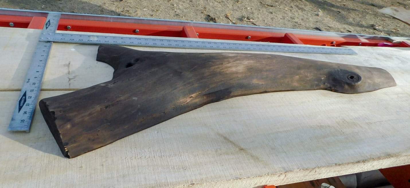 Montana Black Cottonwood Live Edge Rustic Project Ready Shelf Tabletop