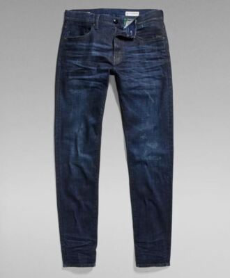 G-STAR RAW Herren Jeans Hose Revend FWD Skinny W36/L36 W38/L36 sapphire blau NEU