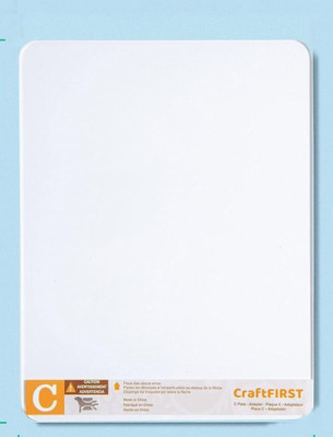 Plate C Compatible with Cuttlebug Die Cutting Machine 5.87X7.75  1 Plate, NEW