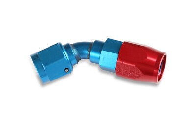 Earls 804616 -16AN 45 Deg. Forged Swivel-Seal Hose End - Black Anodized