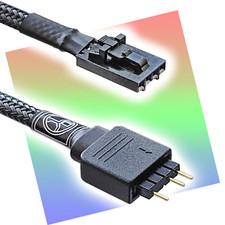 Corsair RGB 4-Pin Fan Hub to Standard ARGB 3-pin 5V Adapter