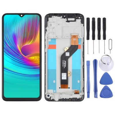 Ersatz LCD Bildschirm mit Digitizer und Rahmen für Infinix Hot 9 Play X680