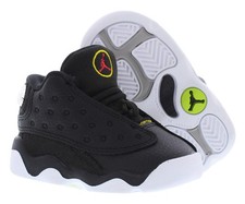 Nike Jordan 13 Retro Leather Infant/Toddler Shoes Size 5, Color: Black/True