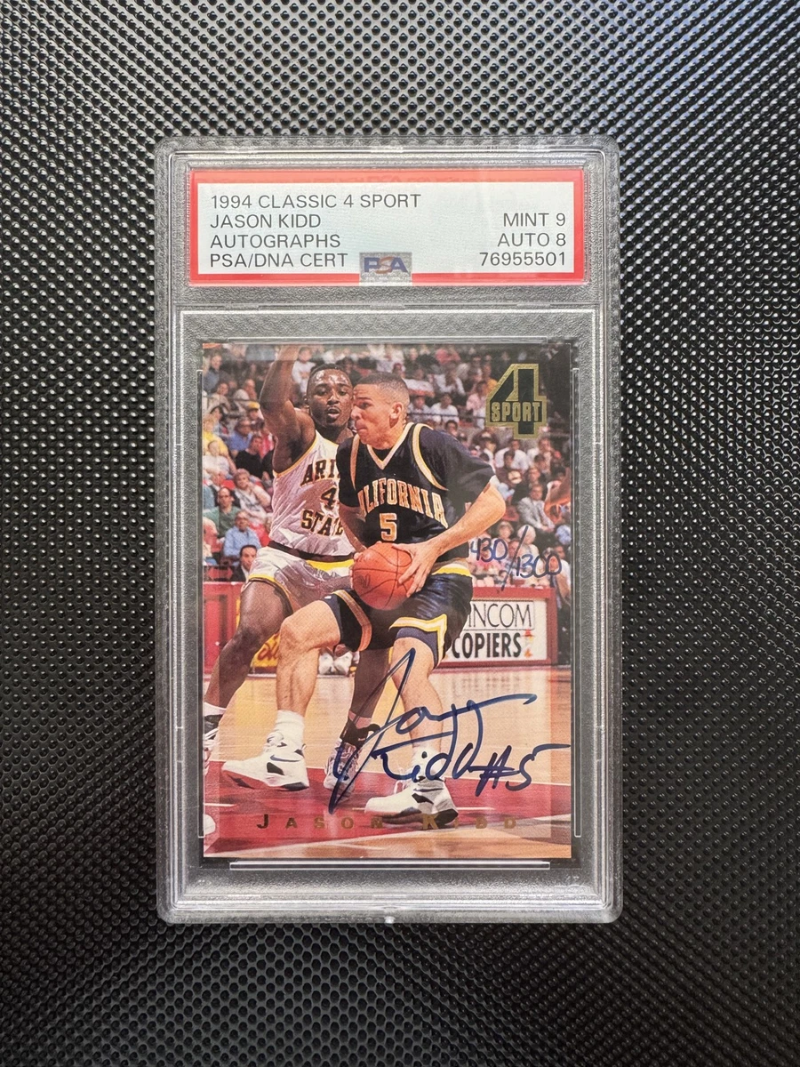 Jason Kidd Basketball Autographed Sports Trading Cards for sale | eBay