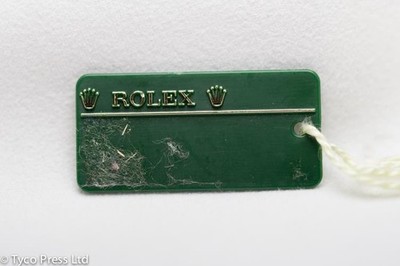Genuine Rolex Green Oyster Datejust 116233 Swing Tag - Random Serial R