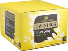 Twinings Everyday Tea 1200 Bags Full Flavoured And Refreshing Brew 0.03 per strip