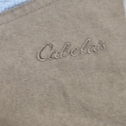 Cabela’s Brush Pants Jeans Roughneck Upland Hunting Jeans Mens 42x32 Blue Brown - Picture 9 of 9