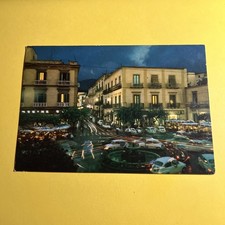 VICO EQUENSE PIAZZA UMBERTO VISTA DI NOTTE - CARTOLINA VIAGGIATA COLLEZIONE