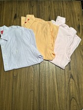 Izod Men's Bundle 3-Long Sleeve Cotton Button Down, Sz XL