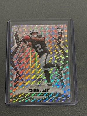 2025 Panini Phoenix - Rookies Ashton Jeanty #158 Silver Pyramids (RC)