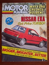 Motor Manual magazine, October 1983