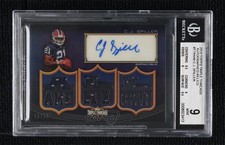 2010 Topps Triple Threads Relics 16/18 CJ Spiller #TTAR-48 BGS 9 MINT Auto 06yt