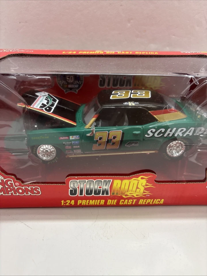 Racing Champions 1/24 Stock Rod Issue 66 Ken Schrader 1969 Chevy Camaro Dragster - Image 3 of 4