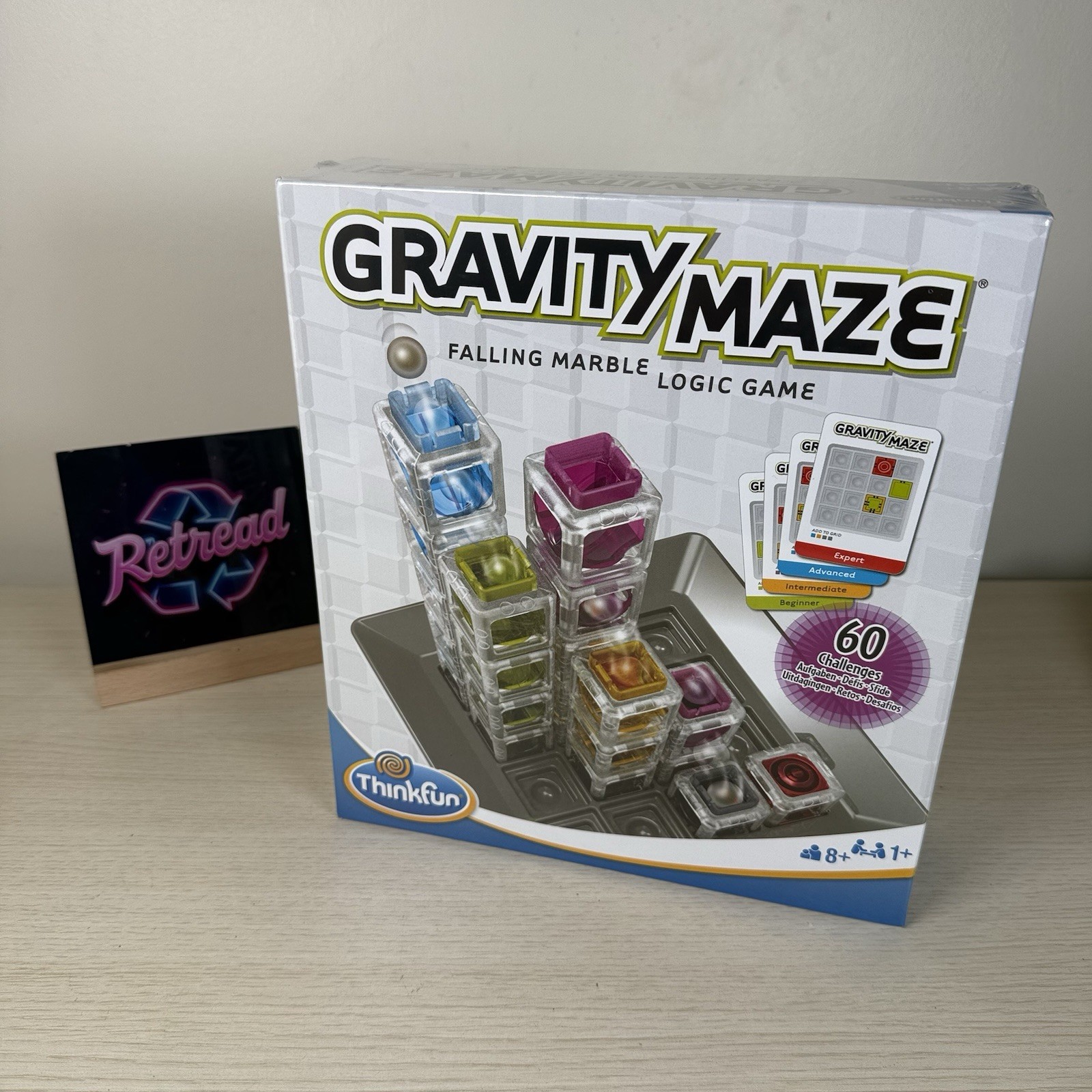 Gravity Maze Falling Marble Logic Board Game Ravensburger Thinkfun New Sealed