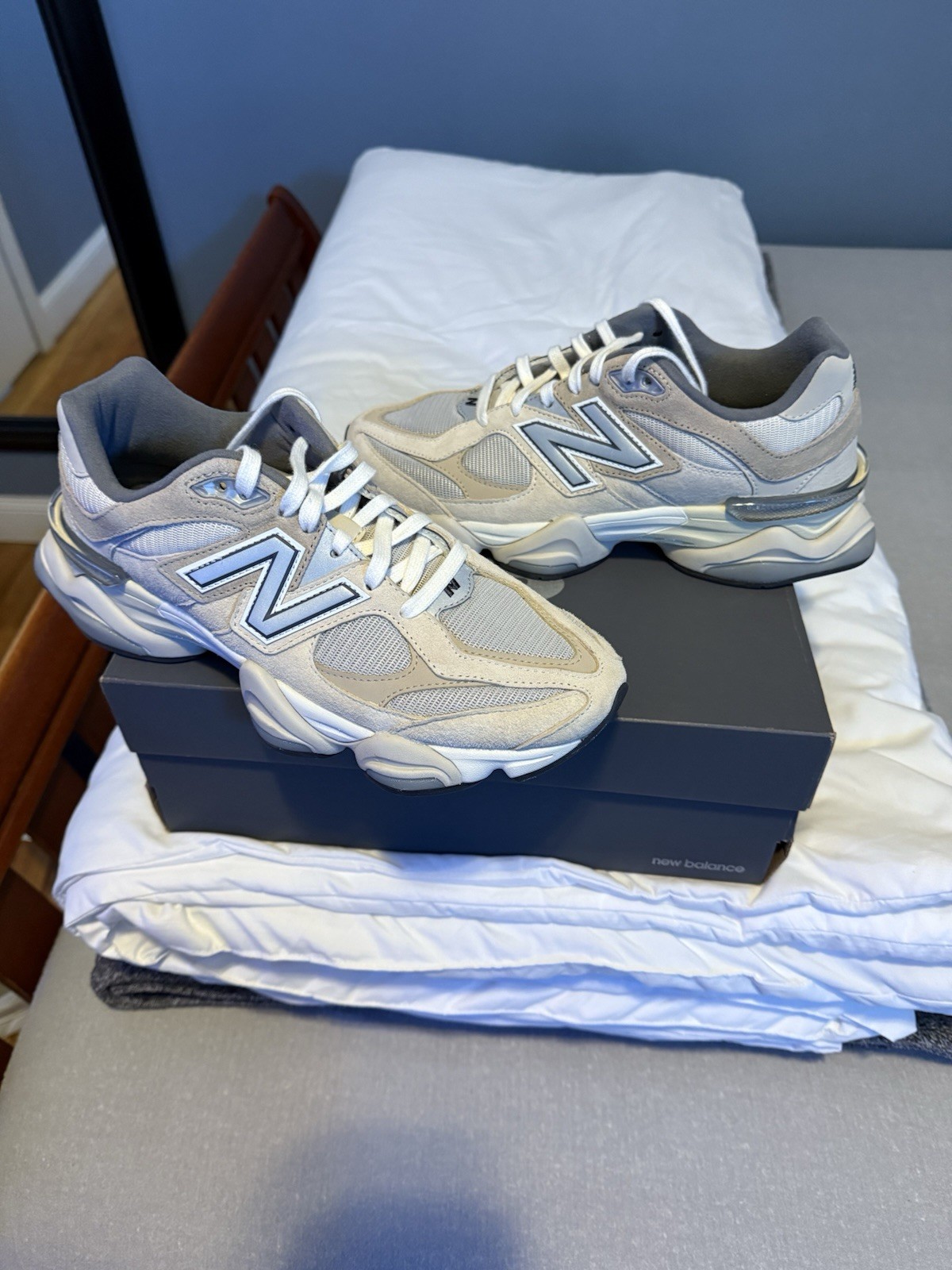Size 9 - New Balance 9060 Sea Salt Surf