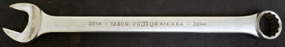 Proto Professional 30mm 12 Pt Combination Wrench 1230M Metric - Made in U.S.A.